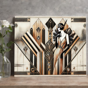raxxa Canva: Gatsby Glamour Art Deco Scene