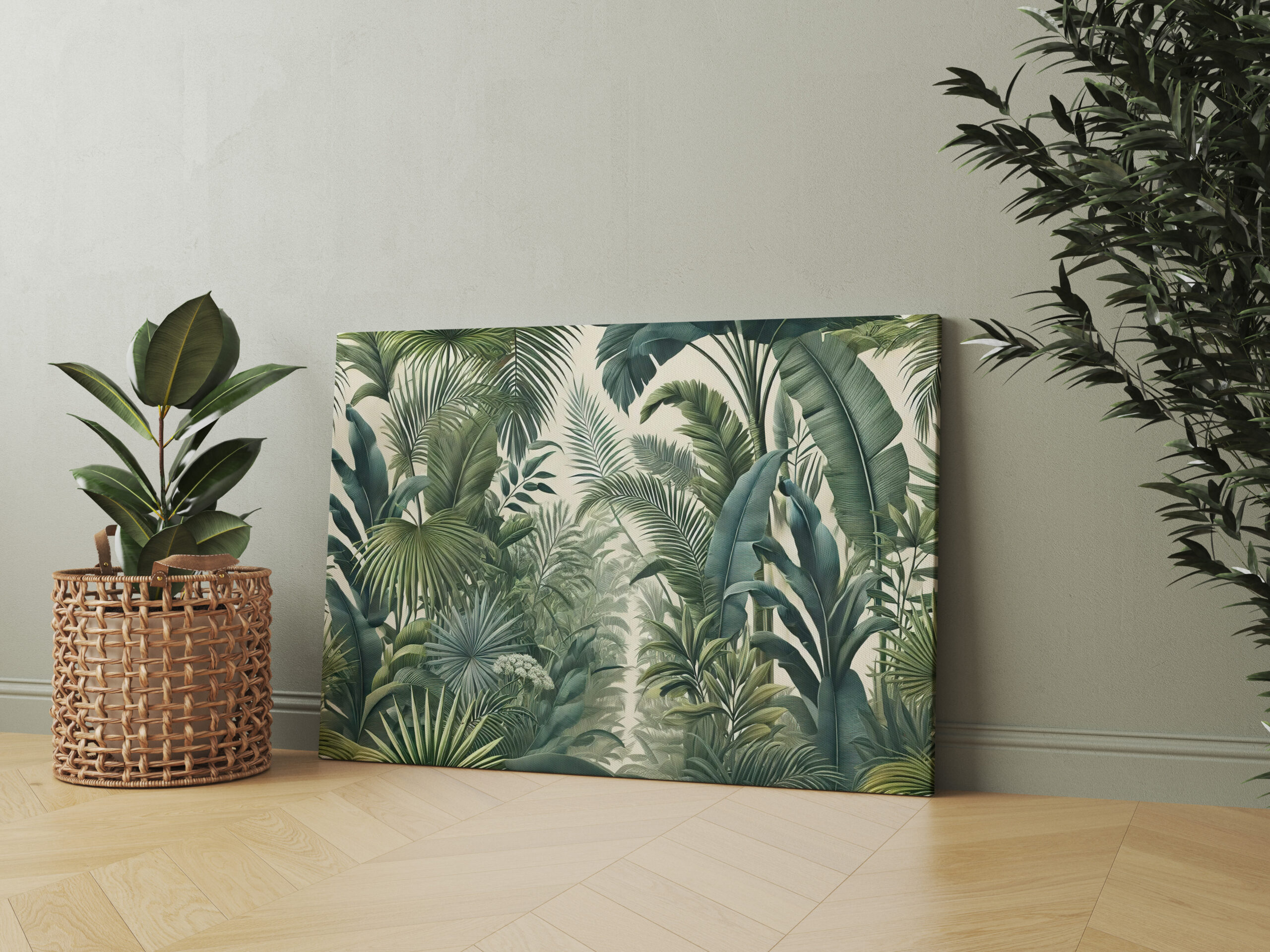 raxxa Canva: Exotic Leafy Paradise