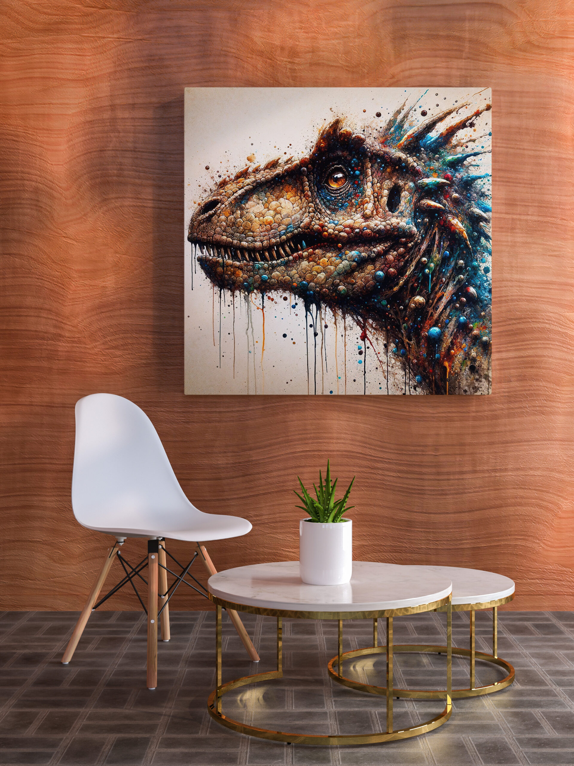 raxxa Canva: Powerful Dinosaur - Image 2
