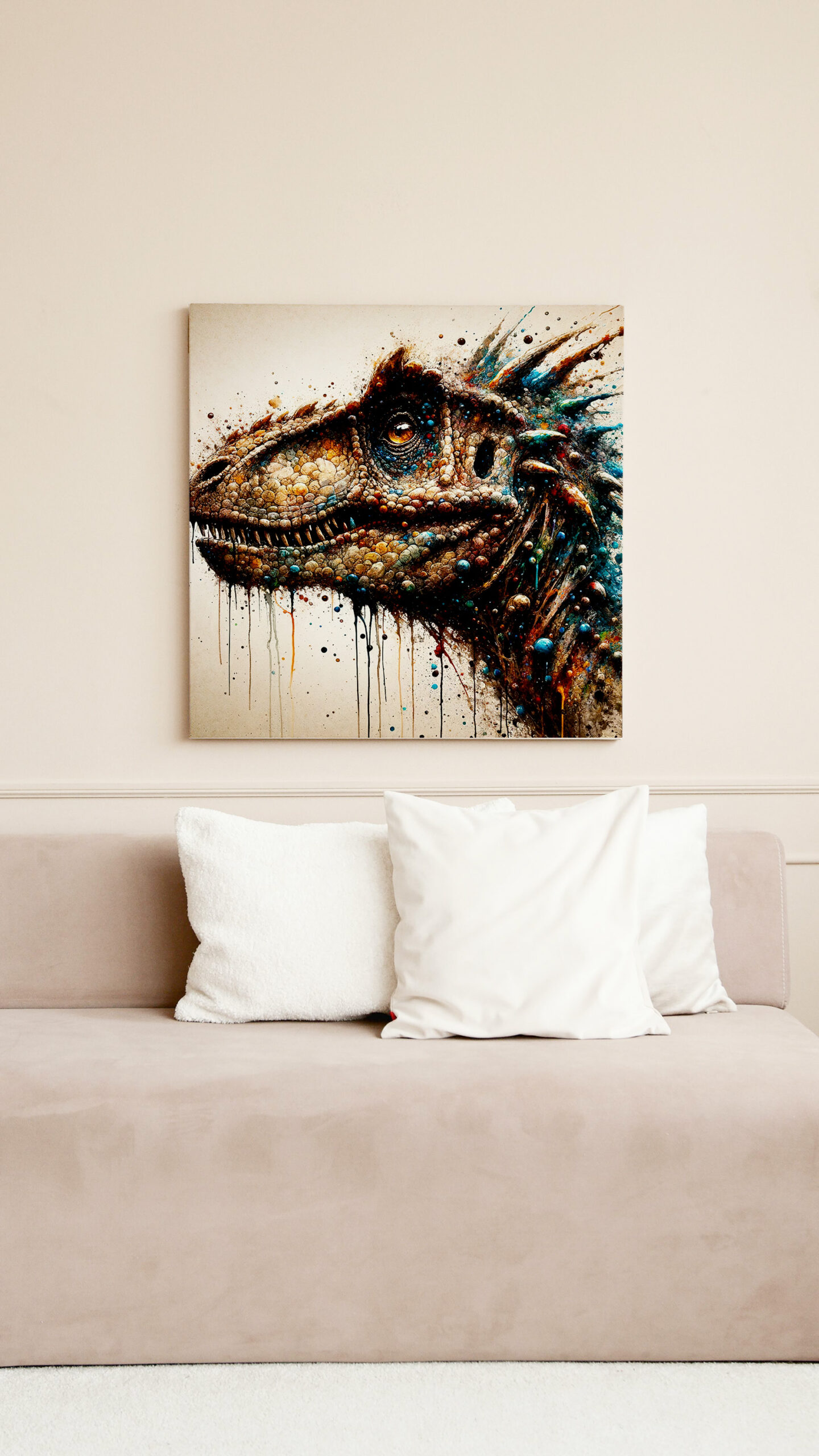 raxxa Canva: Powerful Dinosaur - Image 3
