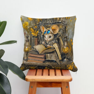 Kissen: Steampunk reading mouse