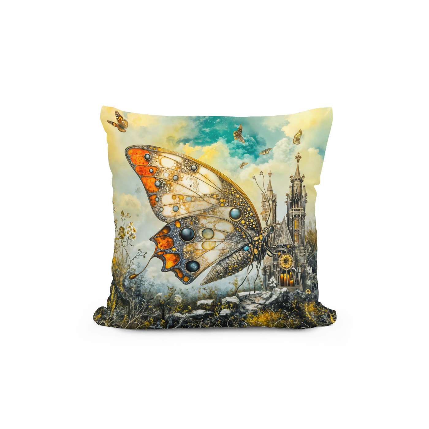 Kissen: Mystic altar butterfly - immagine 2