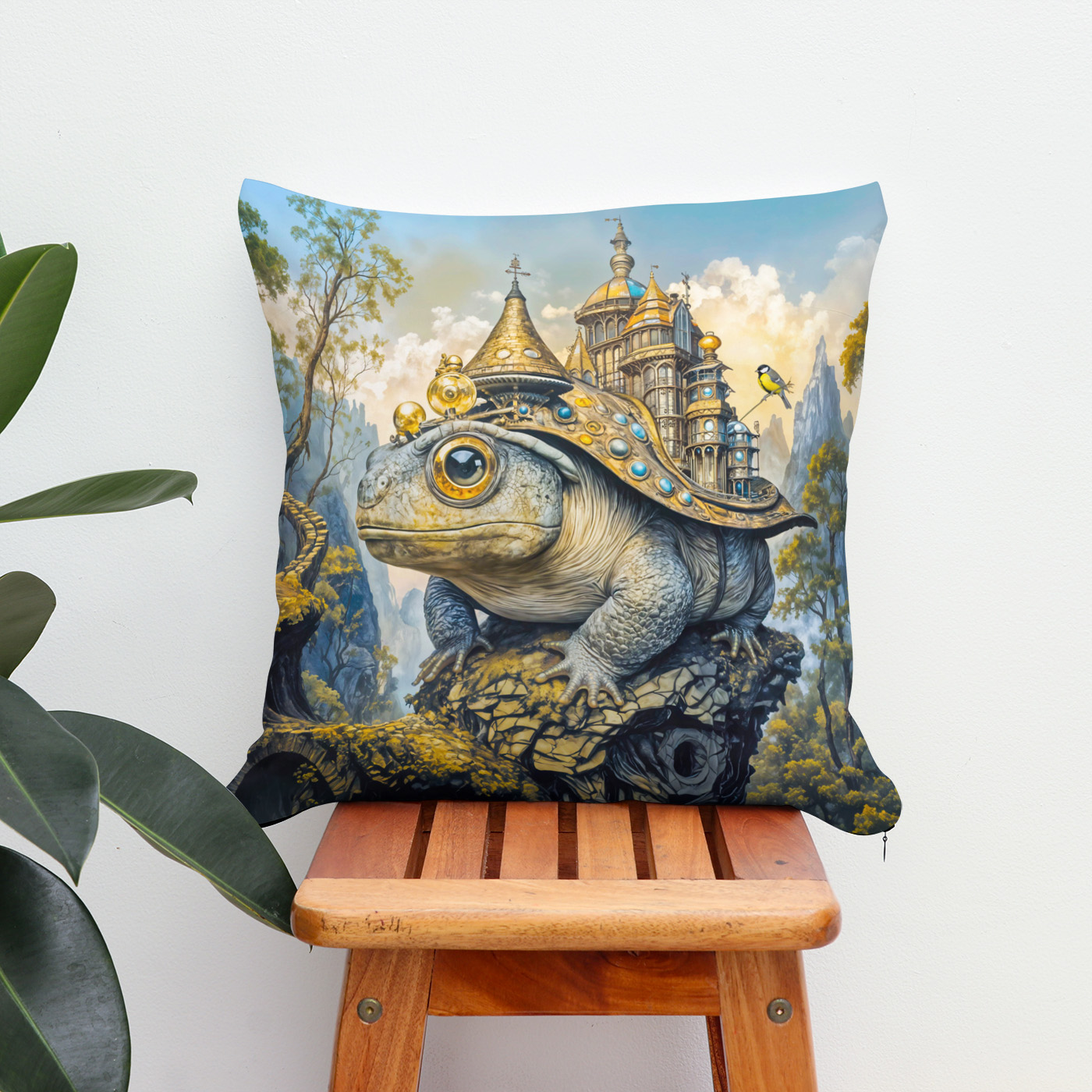 Kissen: Steampunk castle toad