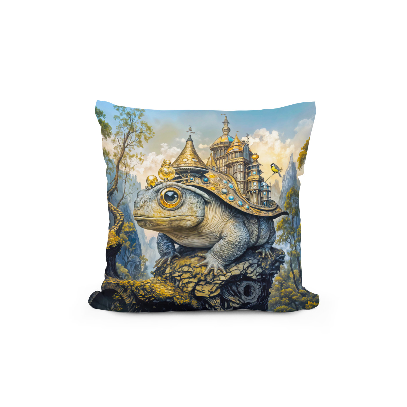 Kissen: Steampunk castle toad – Bild 2