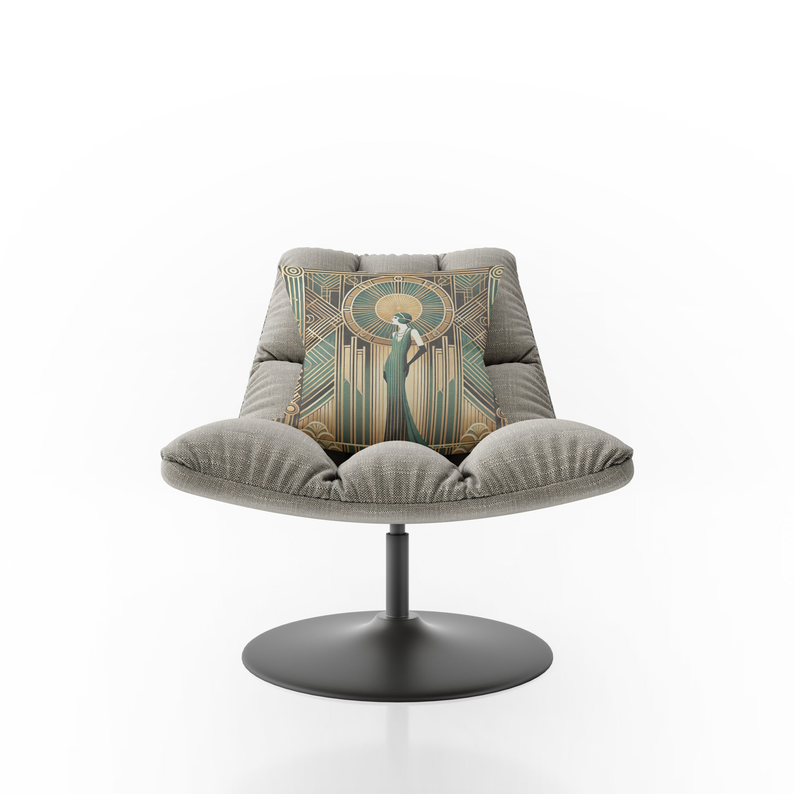 Kissen: Opulent Elegance A Tribute to Art Deco – Image 2