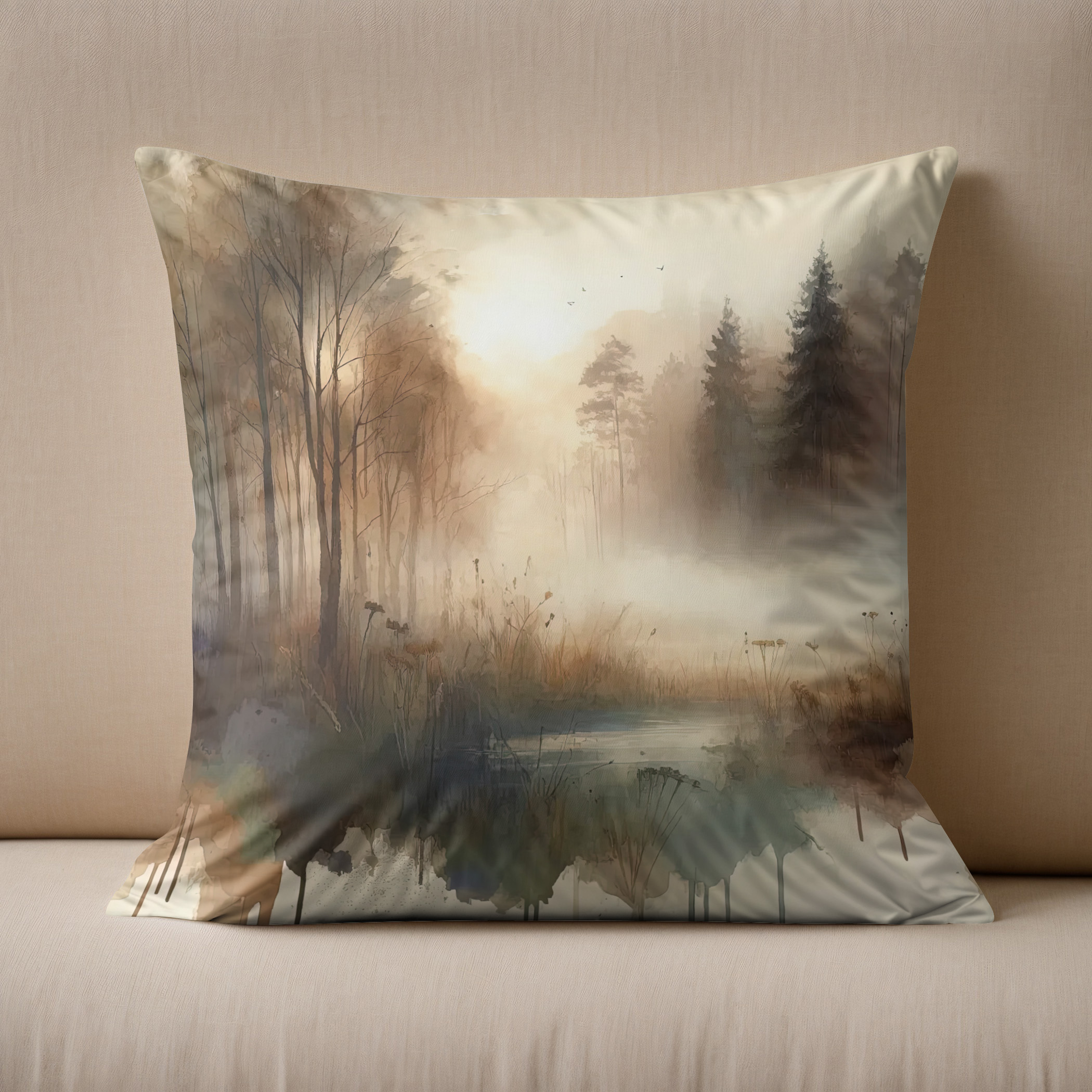 Kissen: Misty Forest Escape