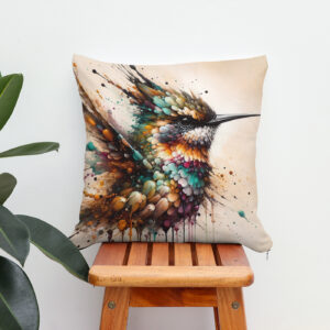 Kissen: Powerful Hummingbird