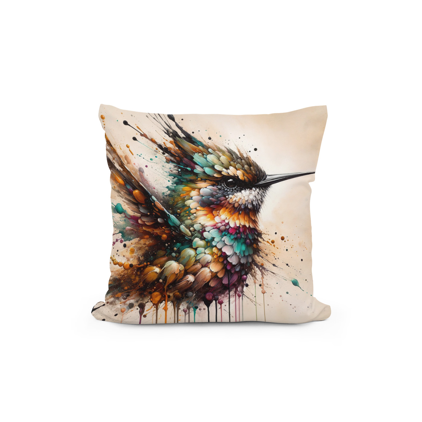 Kissen: Powerful Hummingbird – Bild 2