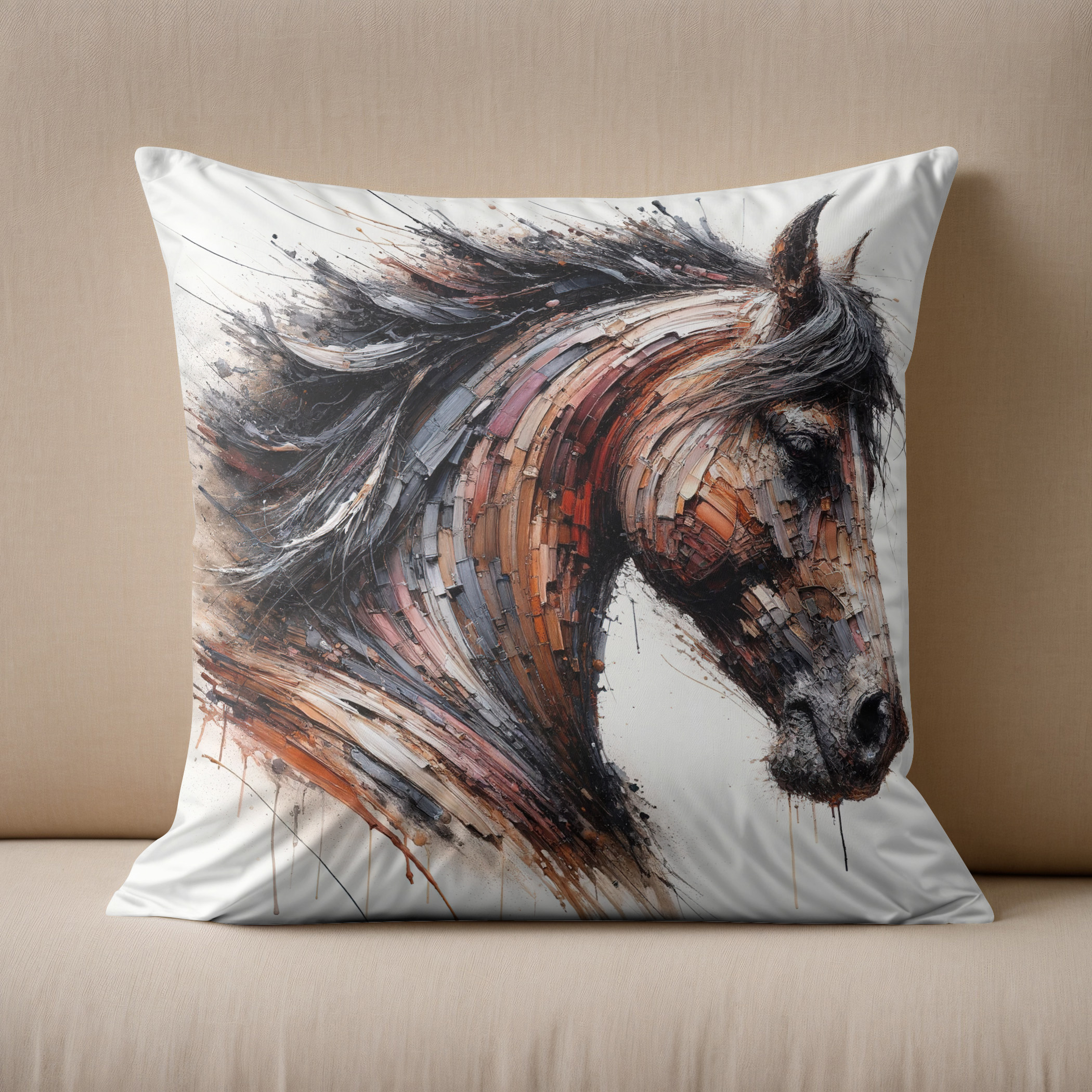 Kissen: Powerful Horse