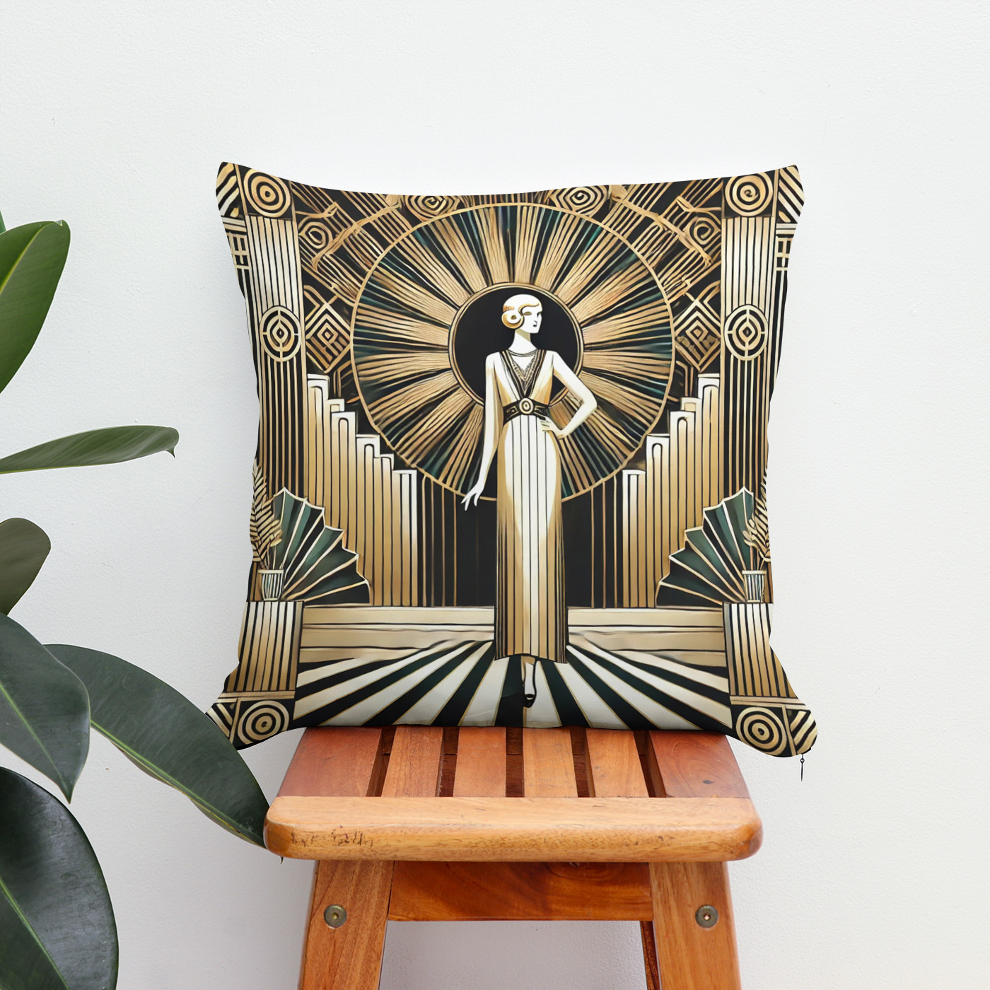 Kissen: Golden Twenties Flair in Art Deco