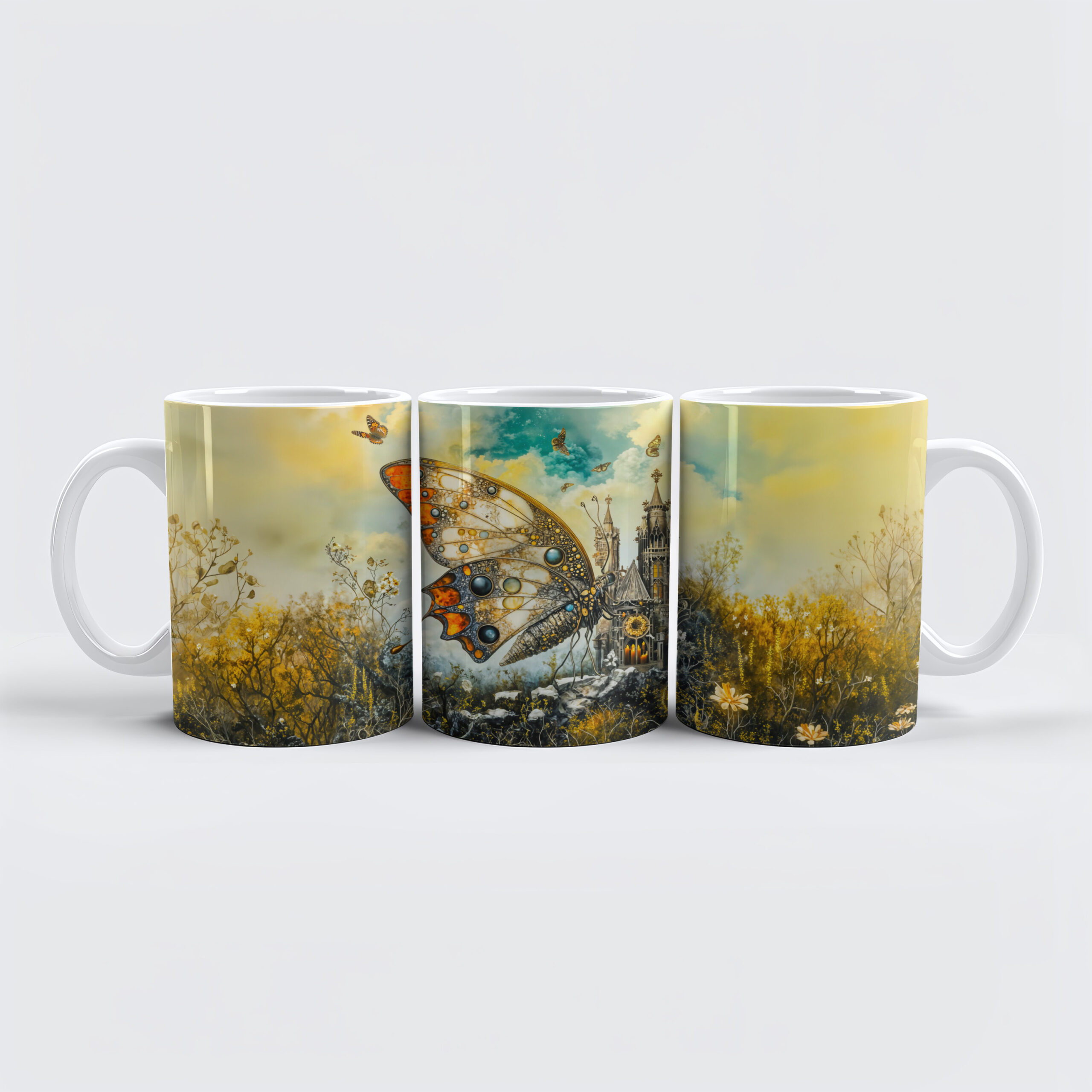 raxxa Premium-Tasse: Mystic altar butterfly