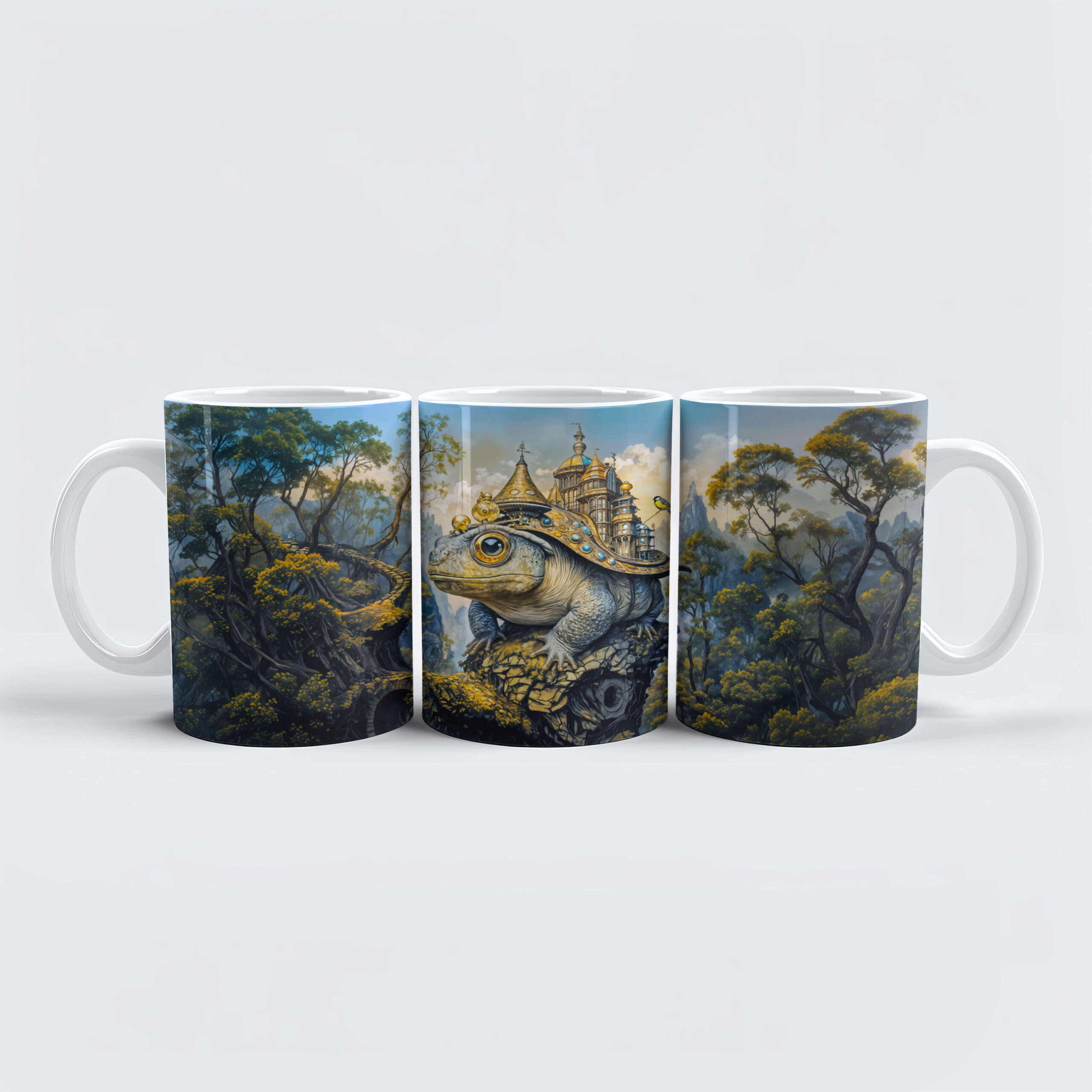 raxxa Premium-Tasse: Steampunk castle toad