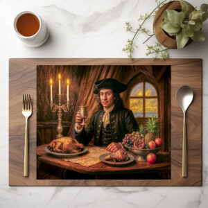 raxxa Premium-Tischset: Black Bart Pirate Tavern Portrait