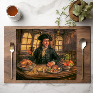 raxxa Premium-Tischset: Black Bart Pirate Tavern Portrait