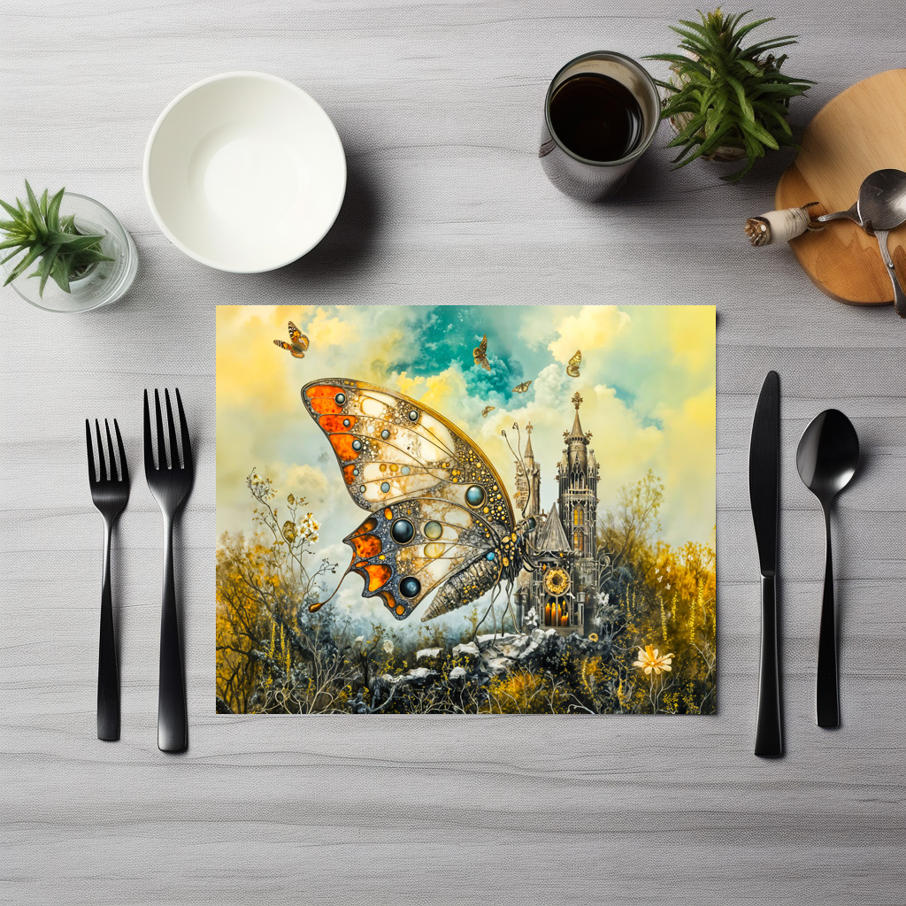 raxxa Premium-Tischset: Mystic altar butterfly – Bild 3