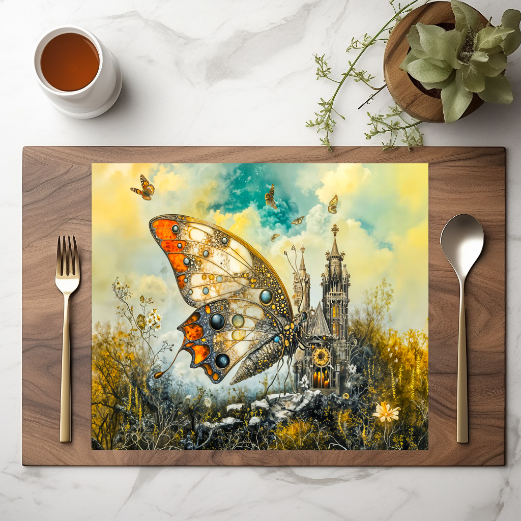 raxxa Premium-Tischset: Mystic altar butterfly – Bild 2
