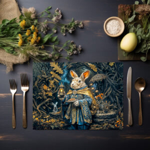 raxxa Premium-Tischset: Enchanted root bunny
