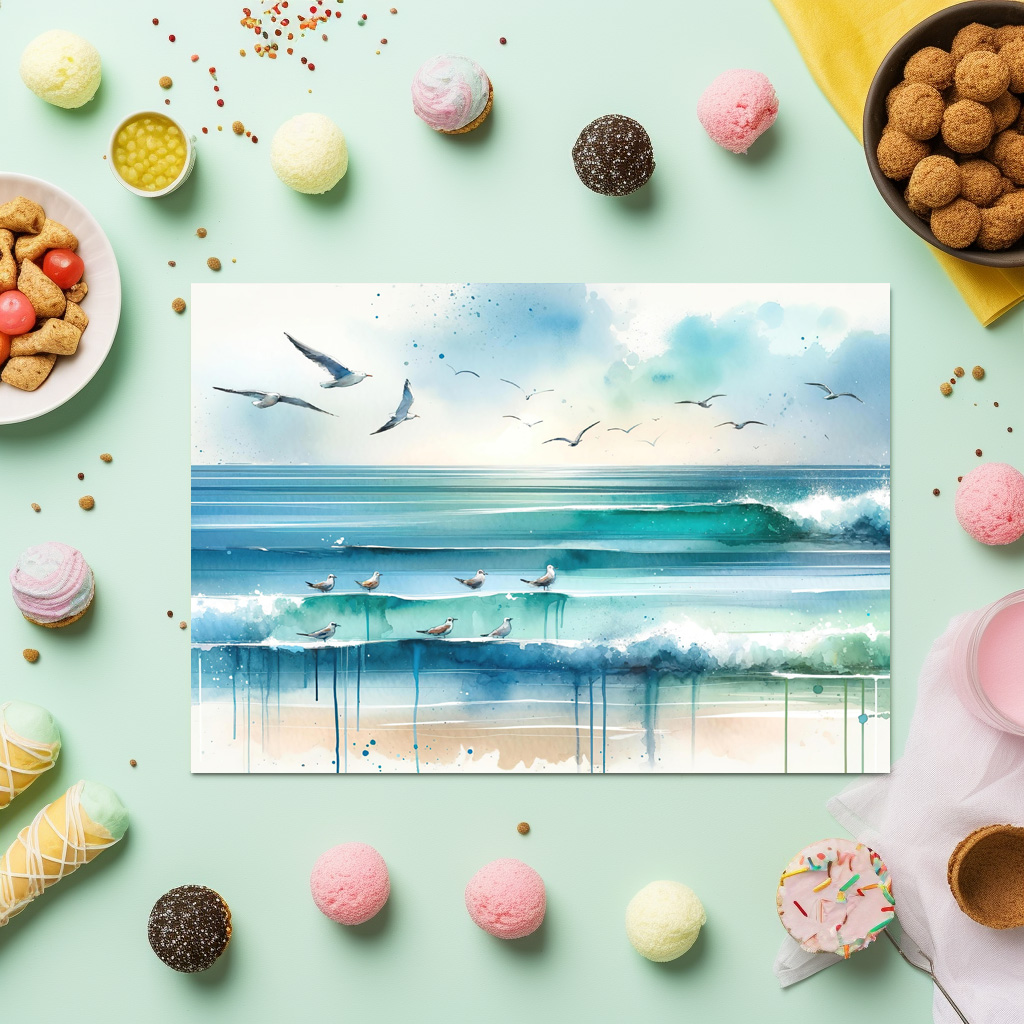 raxxa Premium-Tischset: Serene Seascape - Imagen 3