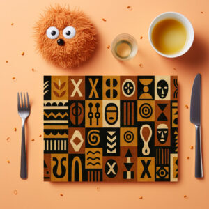 raxxa Premium-Tischset: African Symbolic Rhythms