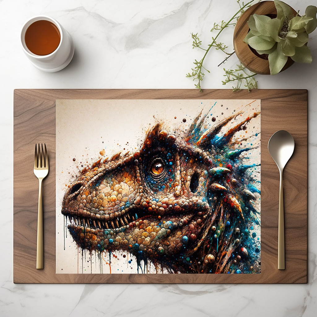 raxxa Premium-Tischset: Powerful Dinosaur - Image 2
