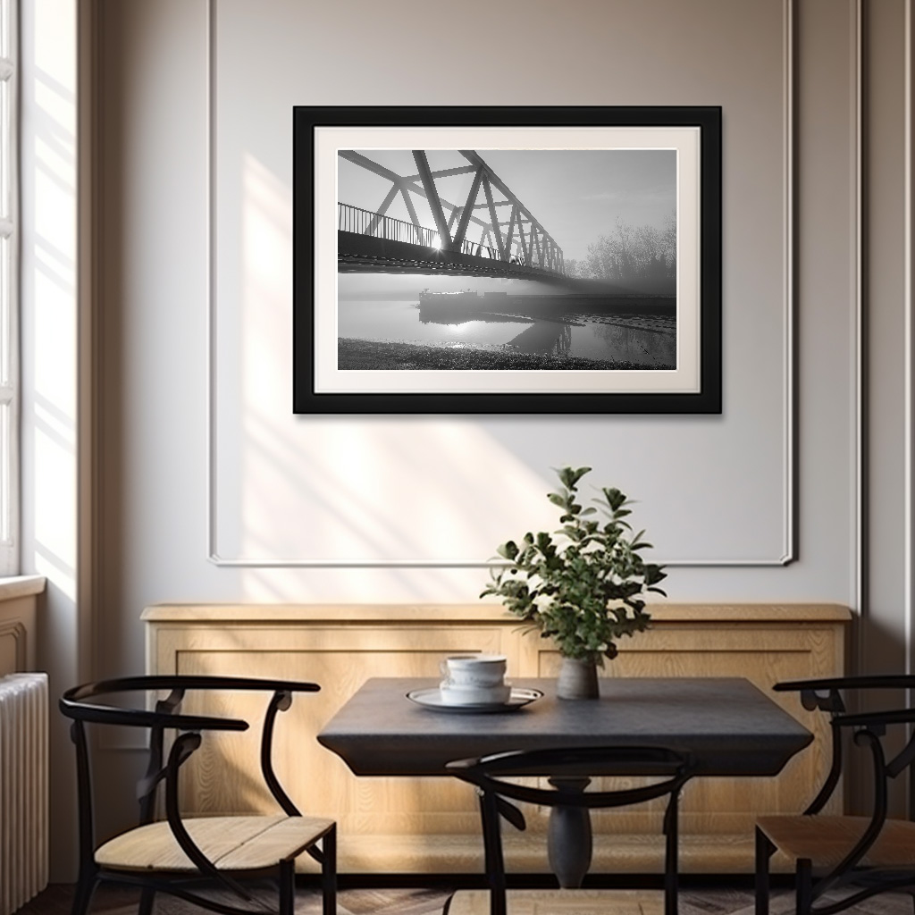Poster: Morgennebel am Kanal - immagine 3