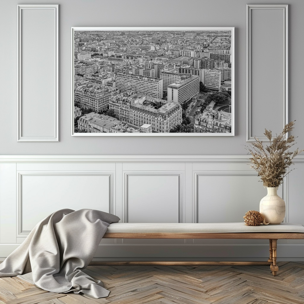 Poster: Paris von oben