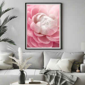 Poster: Zarte Blume