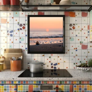 Poster: Sunset on the Beach