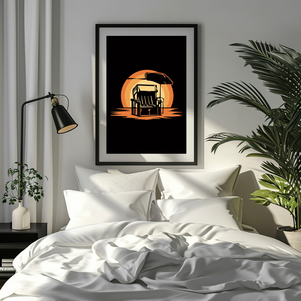 Poster: Abendruhe im Strandkorb - Imagen 5