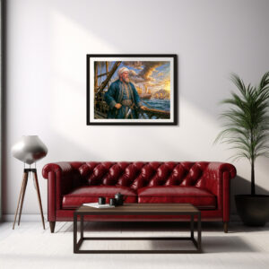 Poster: Hayreddin Barbarossa Naval Commander Portrait