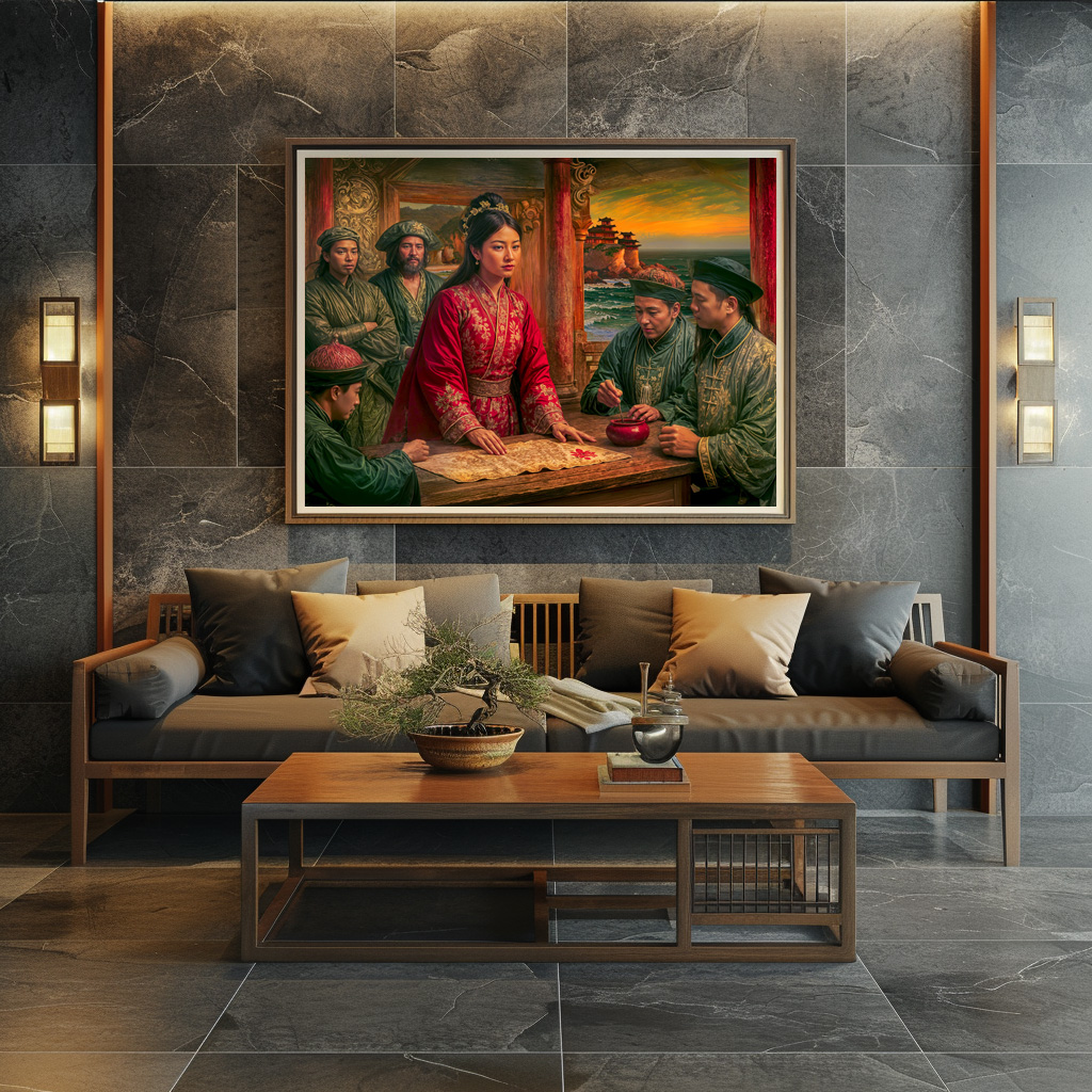 Poster: Madame Ching Pirate Queen Portrait - Imagen 2