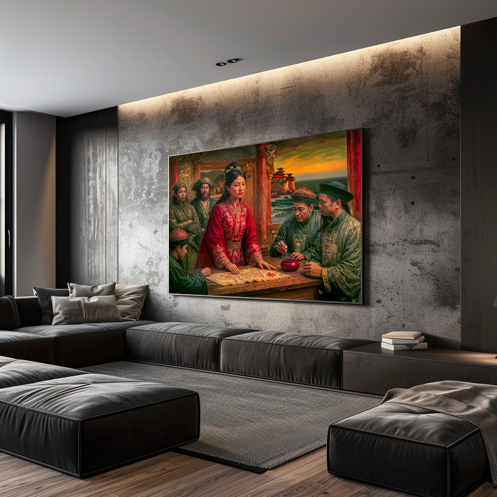 Poster: Madame Ching Pirate Queen Portrait - Imagen 3