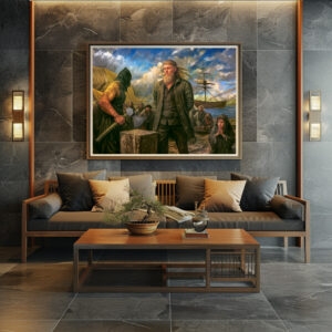 Poster: Klaus Störtebeker Pirate Portrait