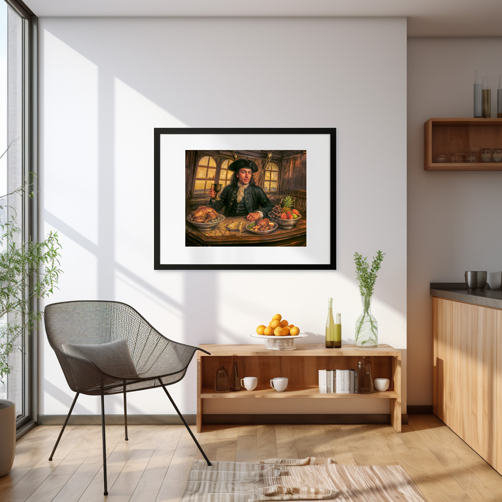 Poster: Black Bart Pirate Tavern Portrait - Imagen 2