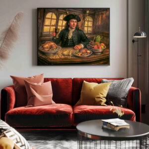 Poster: Black Bart Pirate Tavern Portrait