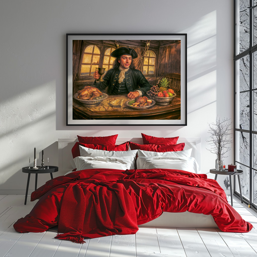 Poster: Black Bart Pirate Tavern Portrait - Imagen 3