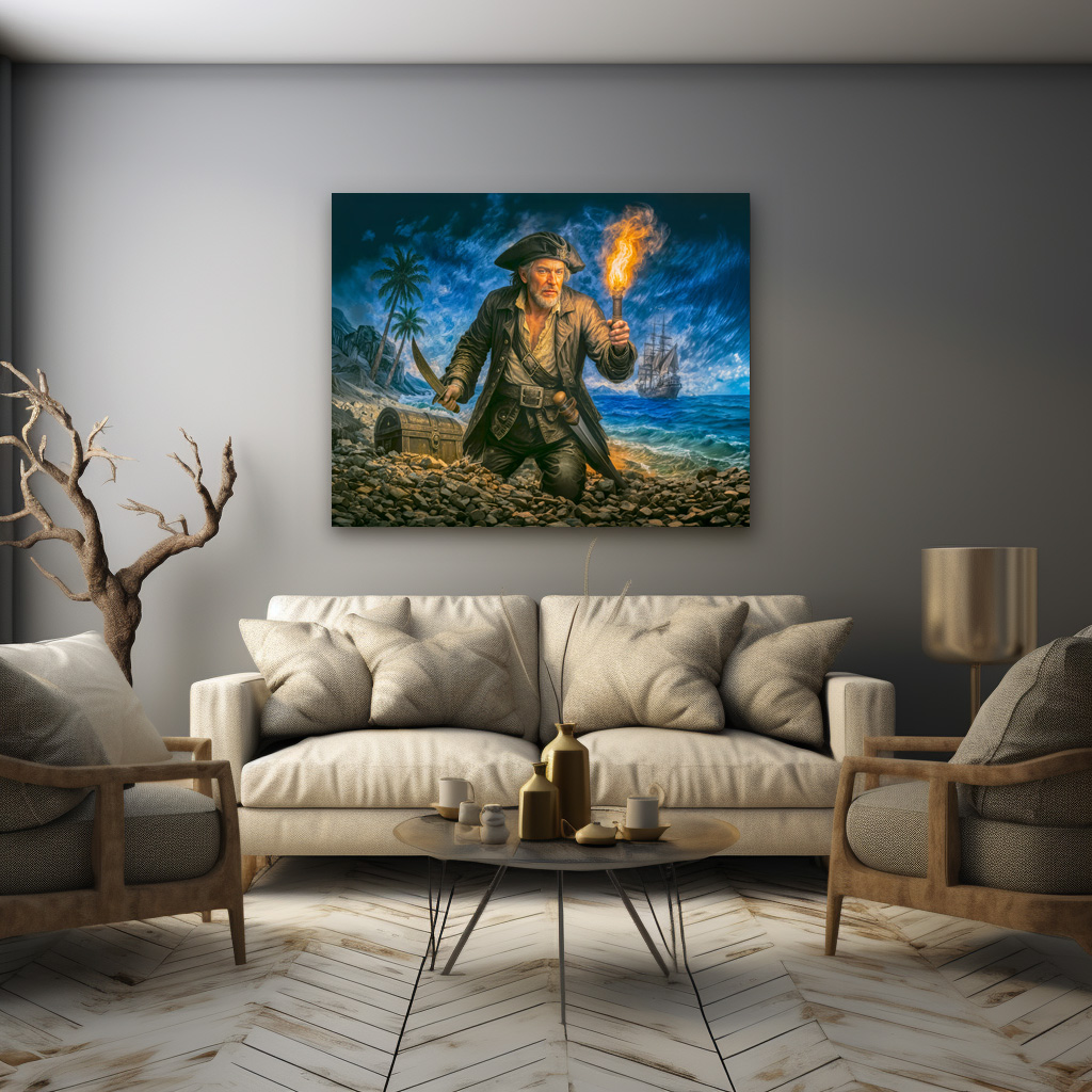 Poster: Captain Kidd Legendary Pirate Portrait - Image 3