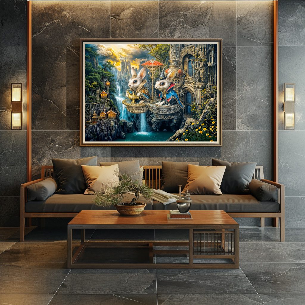Poster: Steampunk magic rabbits - Imagen 2