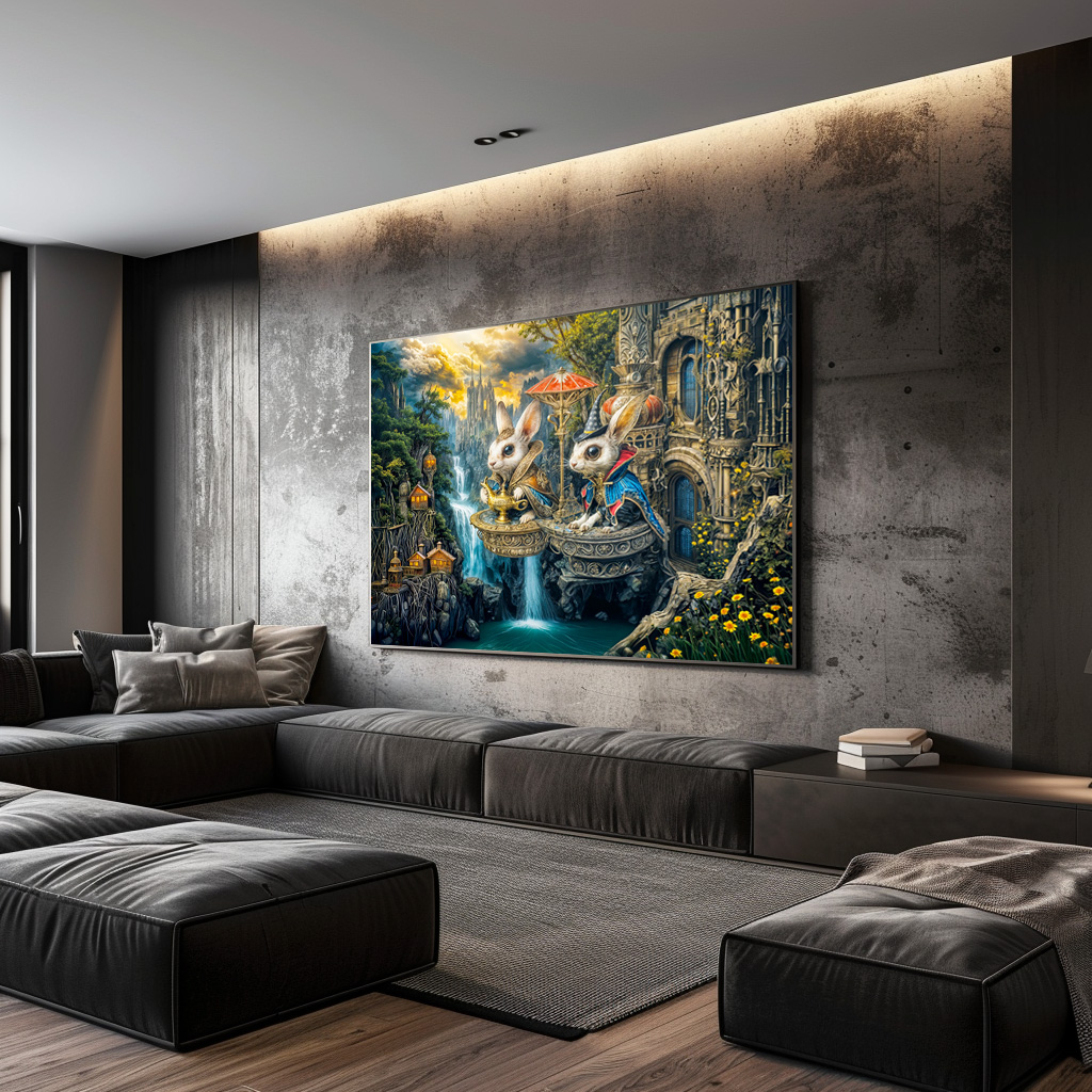 Poster: Steampunk magic rabbits - Imagen 3