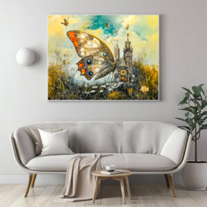 Poster: Mystic altar butterfly