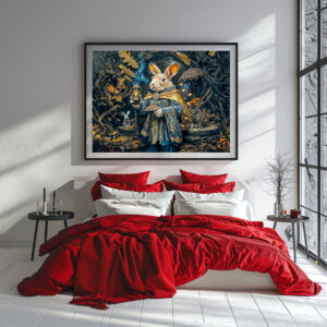 Poster: Enchanted root bunny
