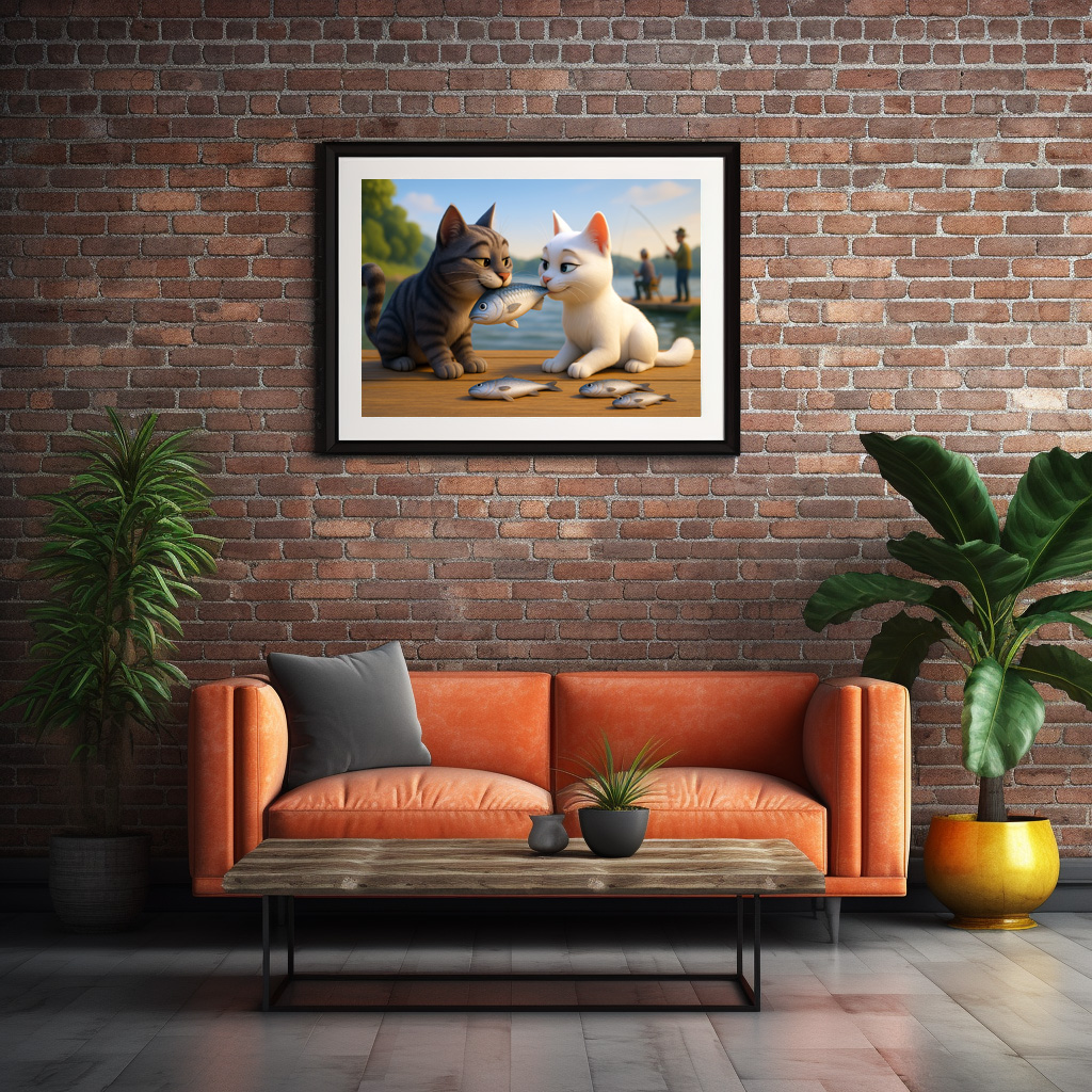 Poster: Ein Fisch für die große Liebe - Katzenliebe - Imagen 3