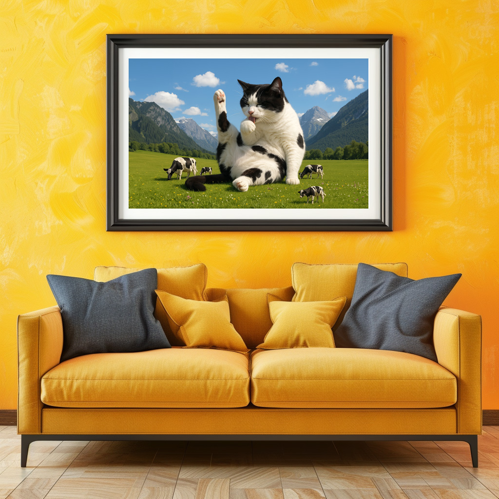Poster: Kuhkatze - wörtlich genommen - Image 3