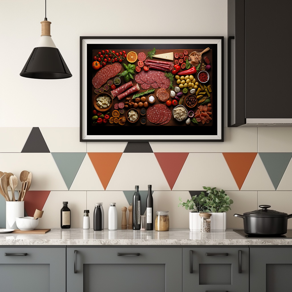 Poster: Arrangement mit Salami und Wurst - Image 2