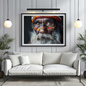 Poster: Aborigines Mann