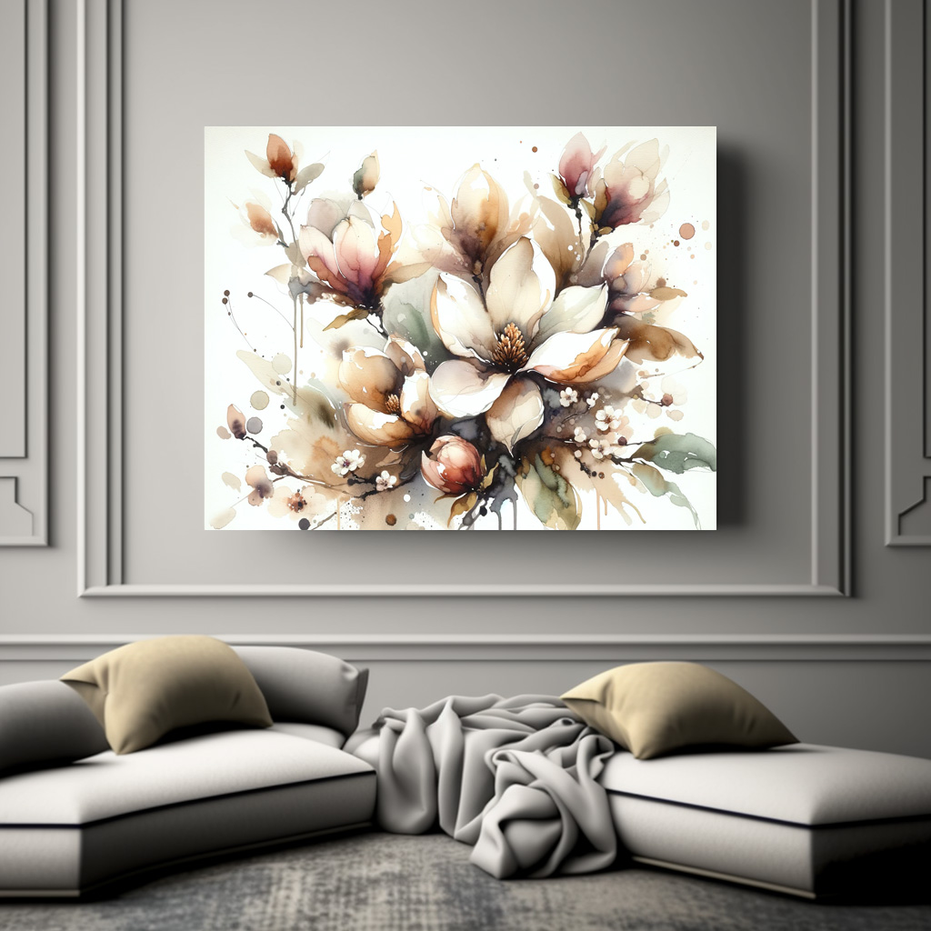 Poster: Elegant Magnolia Bloom – Image 3