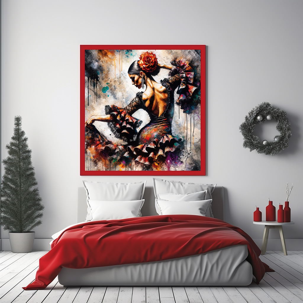Poster: Midnight Lace Flamenco Dancer - Imagen 2