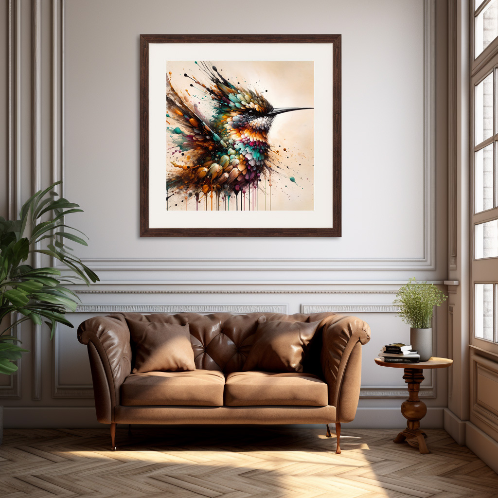 Poster: Powerful Hummingbird