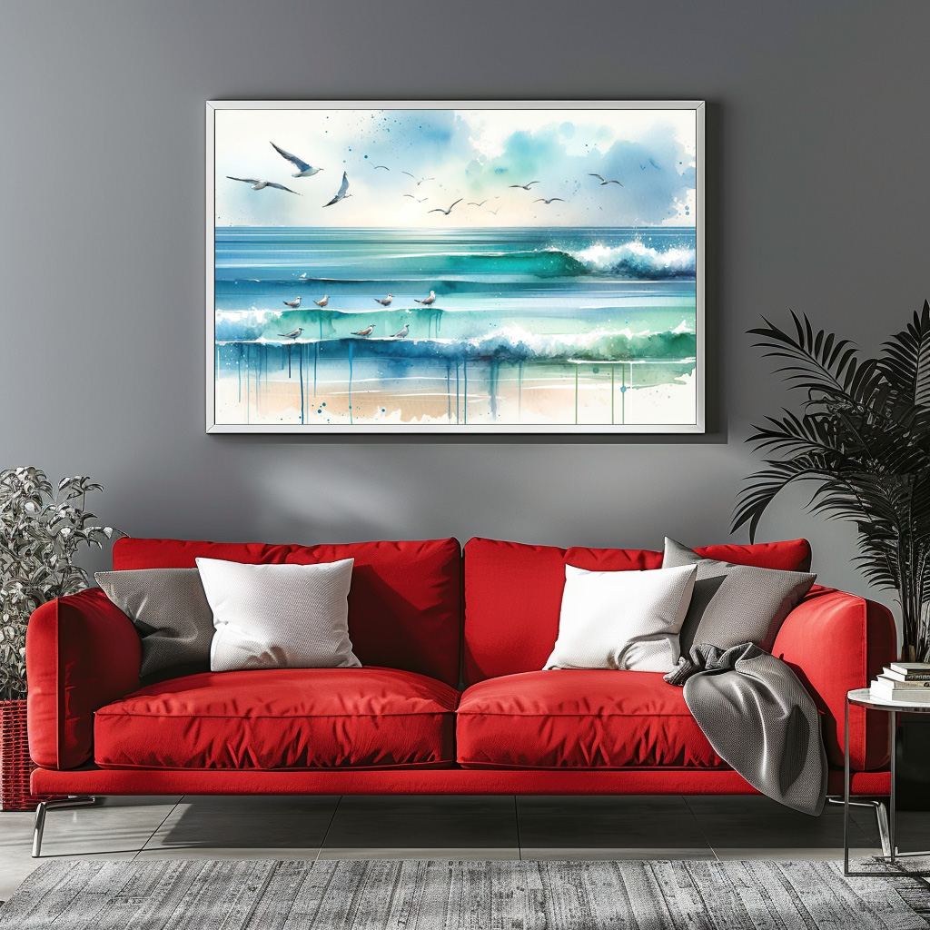 Poster: Serene Seascape – Bild 2