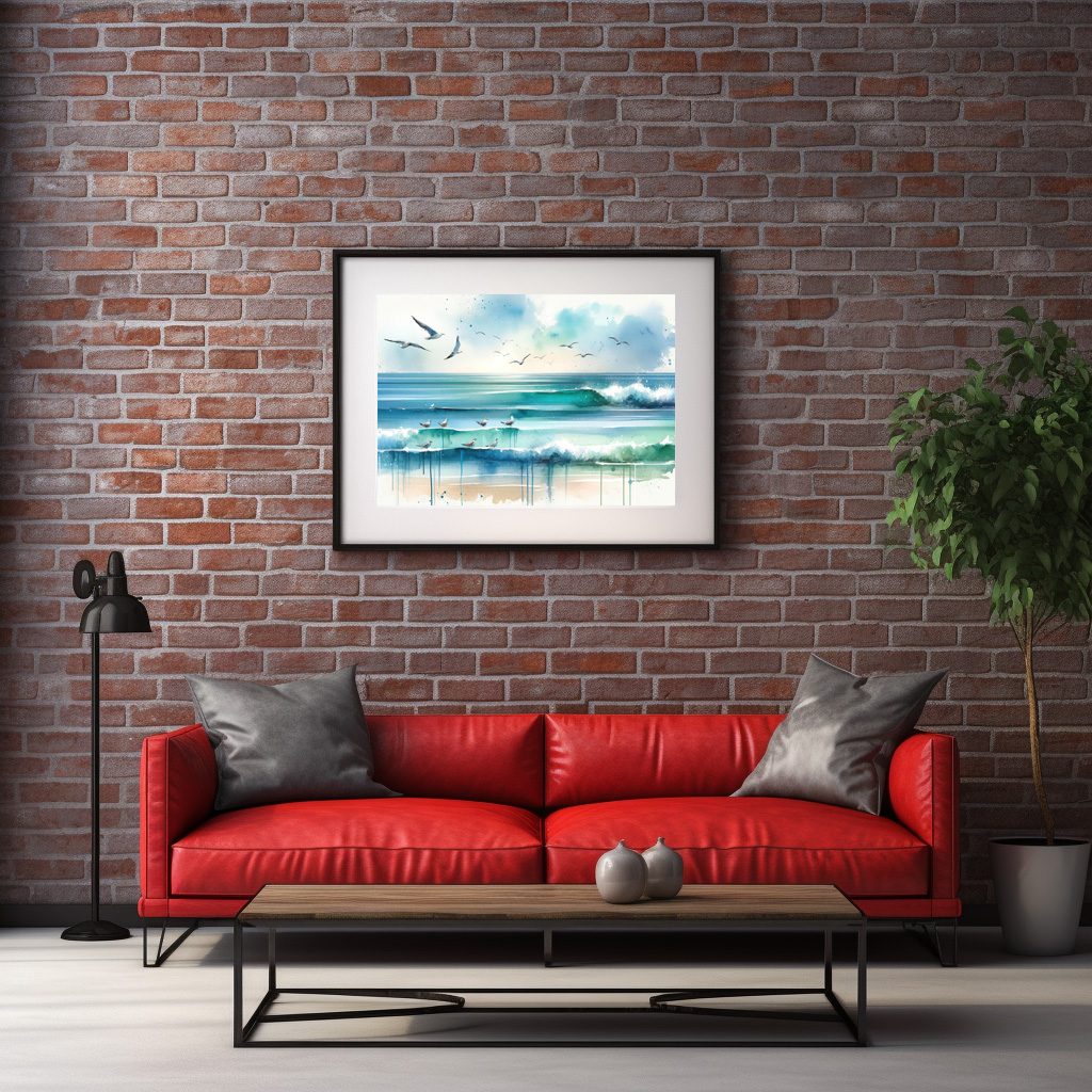 Poster: Serene Seascape – Bild 3
